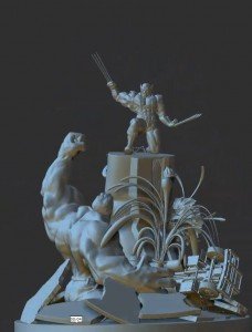 3D Zbrush character models
